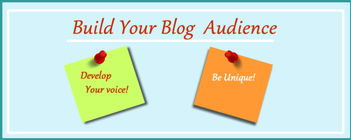 Building a Blog Audience