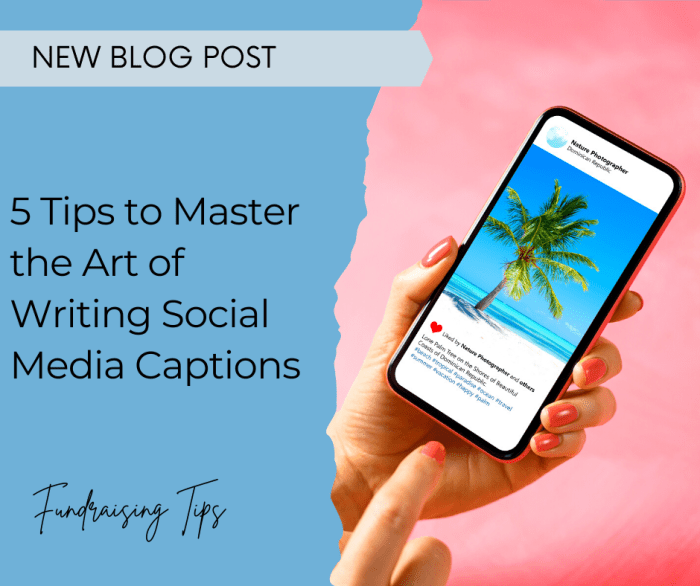 Writing Social Media Captions