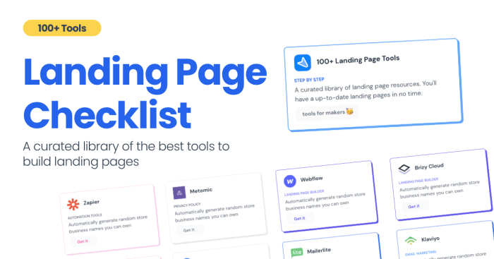 Creating a Landing Page Optimization Checklist