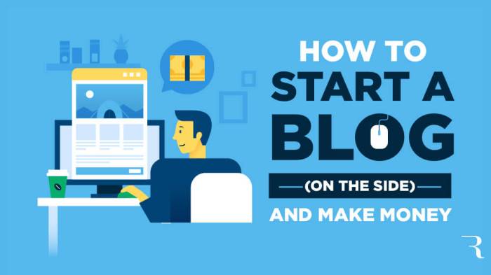 Start blogging steps