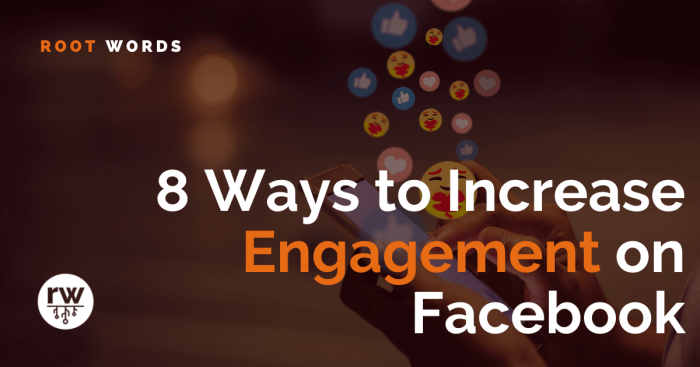 Facebook tips engagement increase